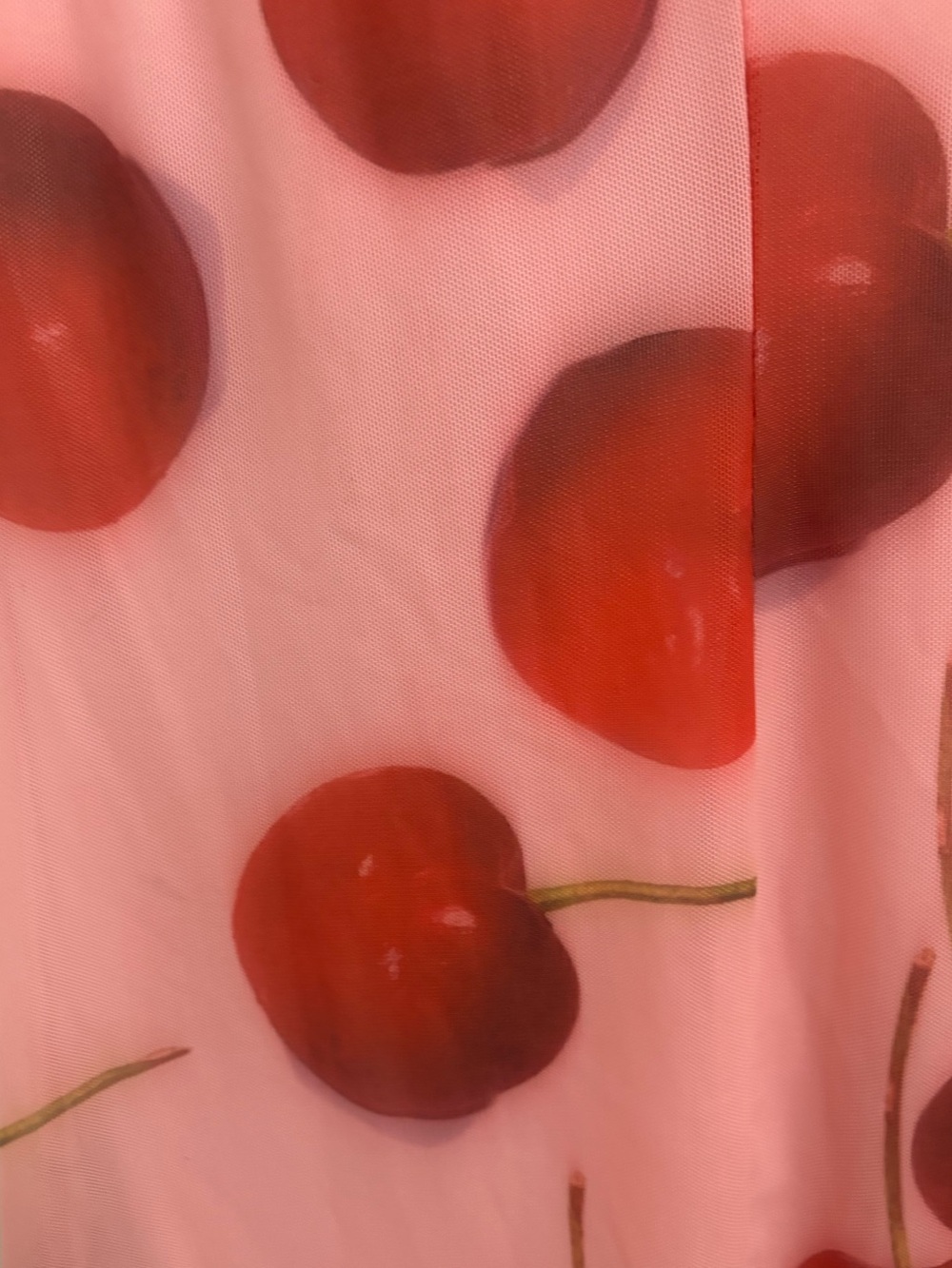 Kimchi Blue Cherry Print Mini Dress - Picture 13 of 16